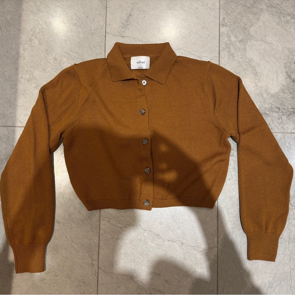 Wilfred cropped cardigan